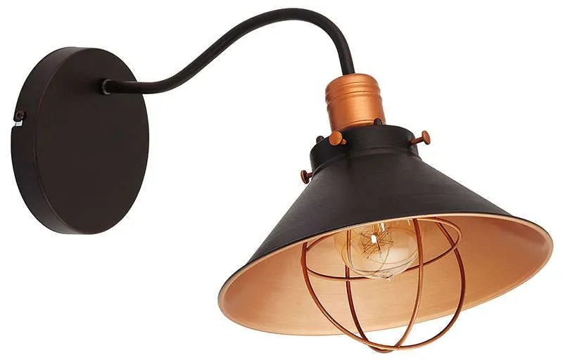 Φωτιστικό Τοίχου Garret I 6442 Chocolate-Copper Nowodvorski Metal
