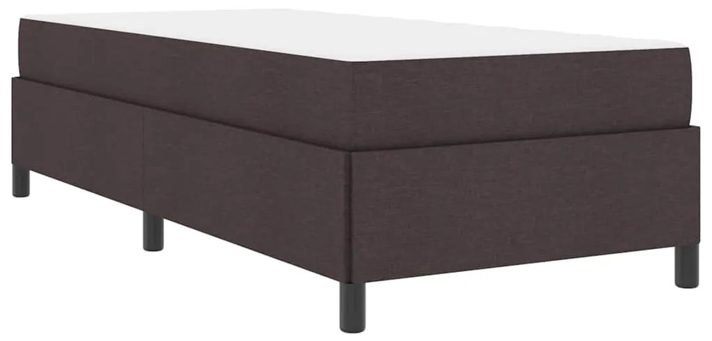vidaXL Κρεβάτι με ελατήρια Καφέ 100 x 200 cm
