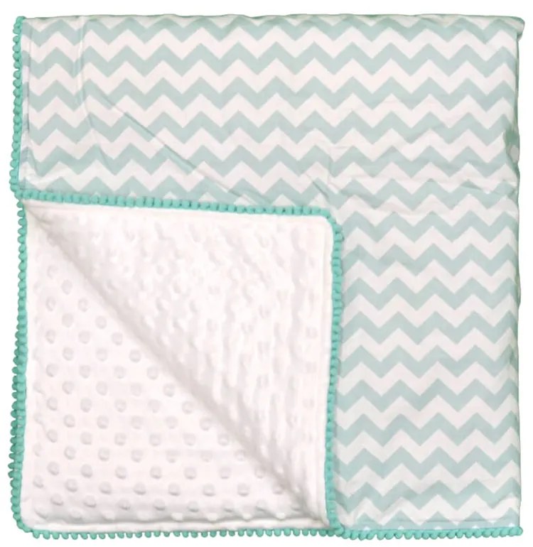 Κουβέρτα Minky Αγκαλιάς (90x90) Bebe Stars Elephant 3053