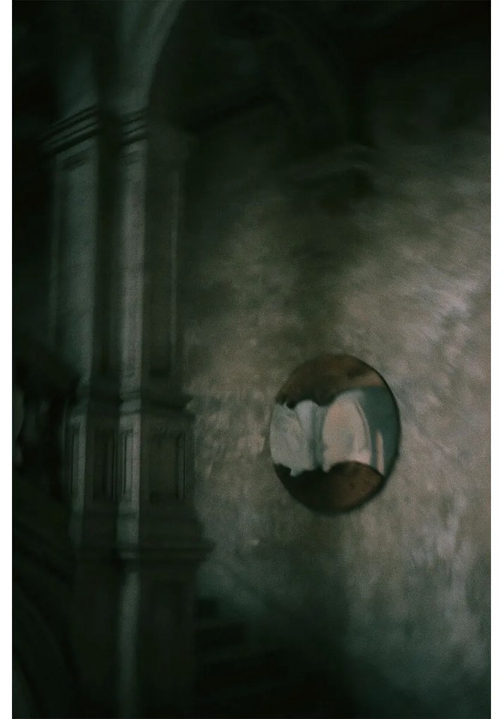 Τοίχο καθρέφτη Home ESPRIT Καφέ Bali 100 x 5 x 100 cm