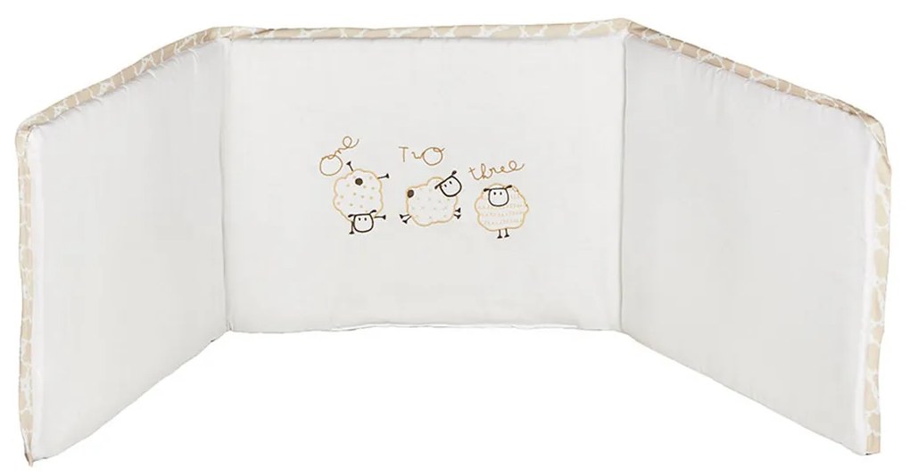 Πάντα Λίκνου (126x32) Κόσμος Του Μωρού Sheep Εκρού
