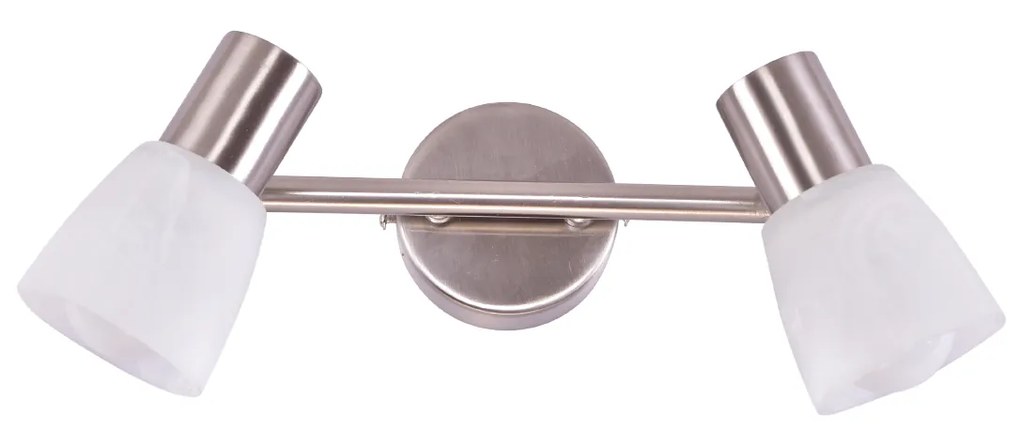 Φωτιστικό Τοίχου - Απλίκα SE 139-C2 SOFTY WALL LAMP NICKEL MAT Z2 - 21W - 50W - 77-3544