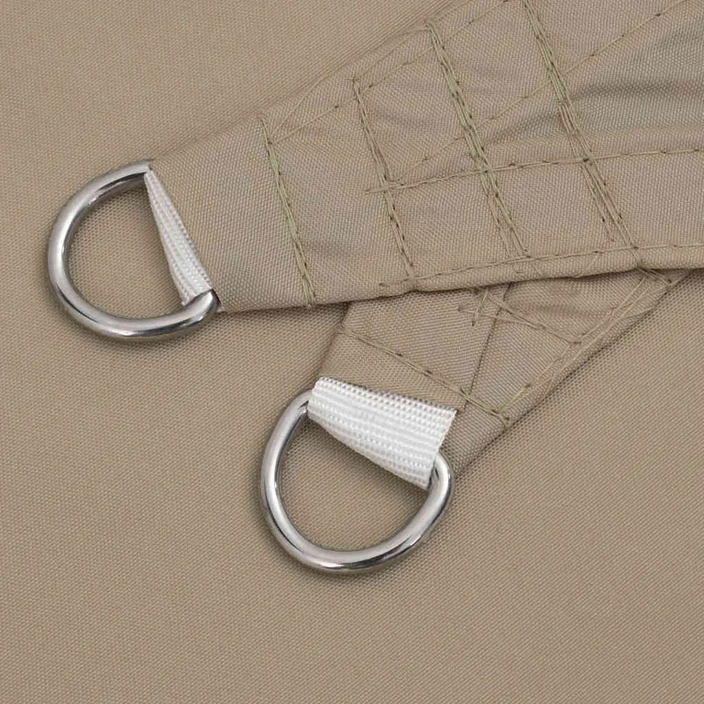 vidaXL Πανί Σκίασης Τρίγωνο Taupe 3,5 x 3,5 x 4,9 μ. από Ύφασμα Oxford