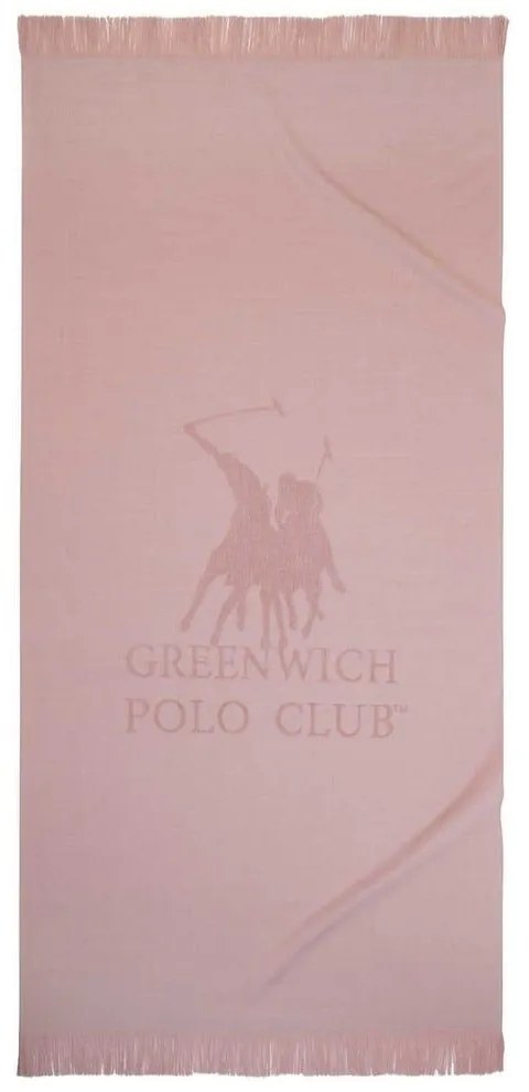 Πετσέτα Θαλάσσης 3782 Nude Greenwich Polo Club Beach 80x170cm 100% Βαμβάκι