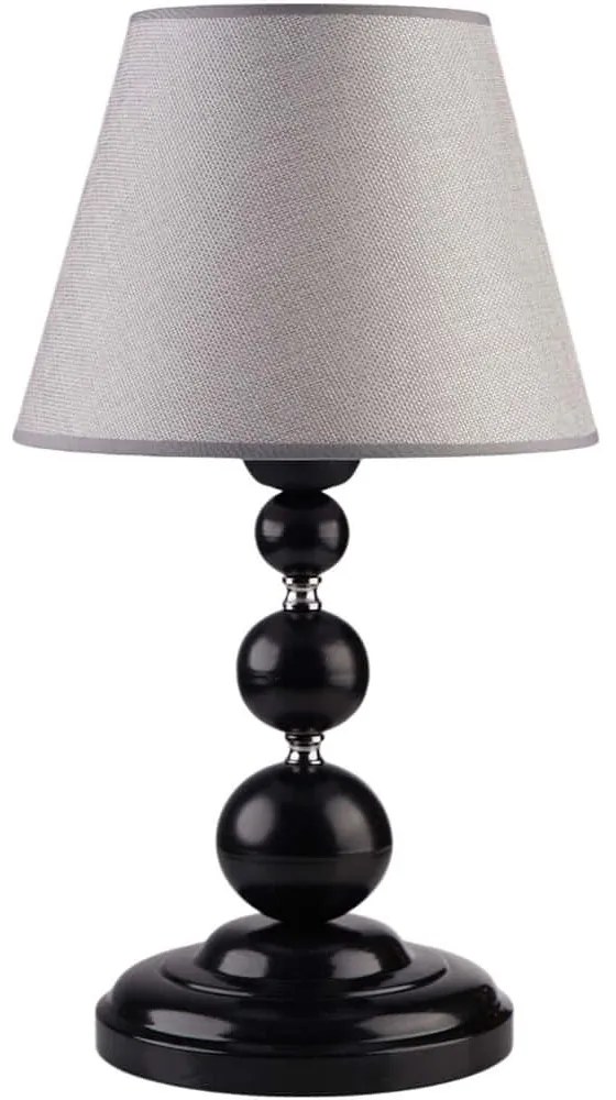 Φωτιστικό Επιτραπέζιο 534LUN6523 Φ25x50cm 1xE27 40W Grey-Black Opviq