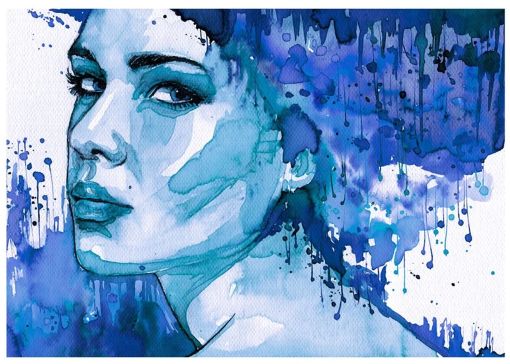 Φωτοταπετσαρία - Blue Lady 400x280