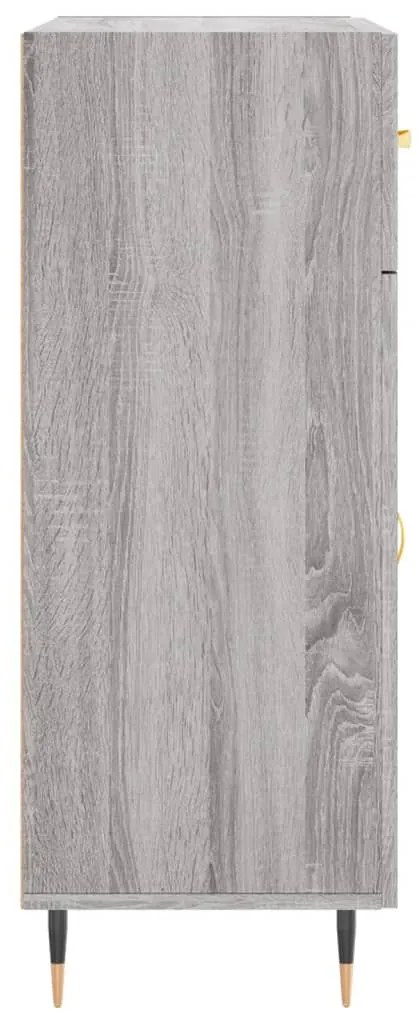 vidaXL Ντουλάπι Γκρι Sonoma 69,5 x 34 x 90 εκ. από Επεξεργασμένο Ξύλο