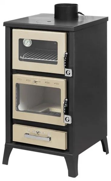 Σόμπα ξύλου MG 400 15,8 kW GEKAS STOVES MG400 BEIGE Μπεζ