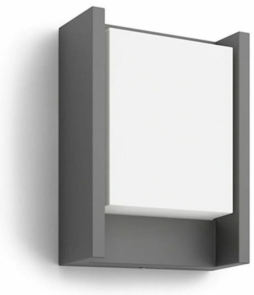 LED spotlight Philips Aplique mural Γκρι 6 W 40 W 600 lm 610 lm A+ A++