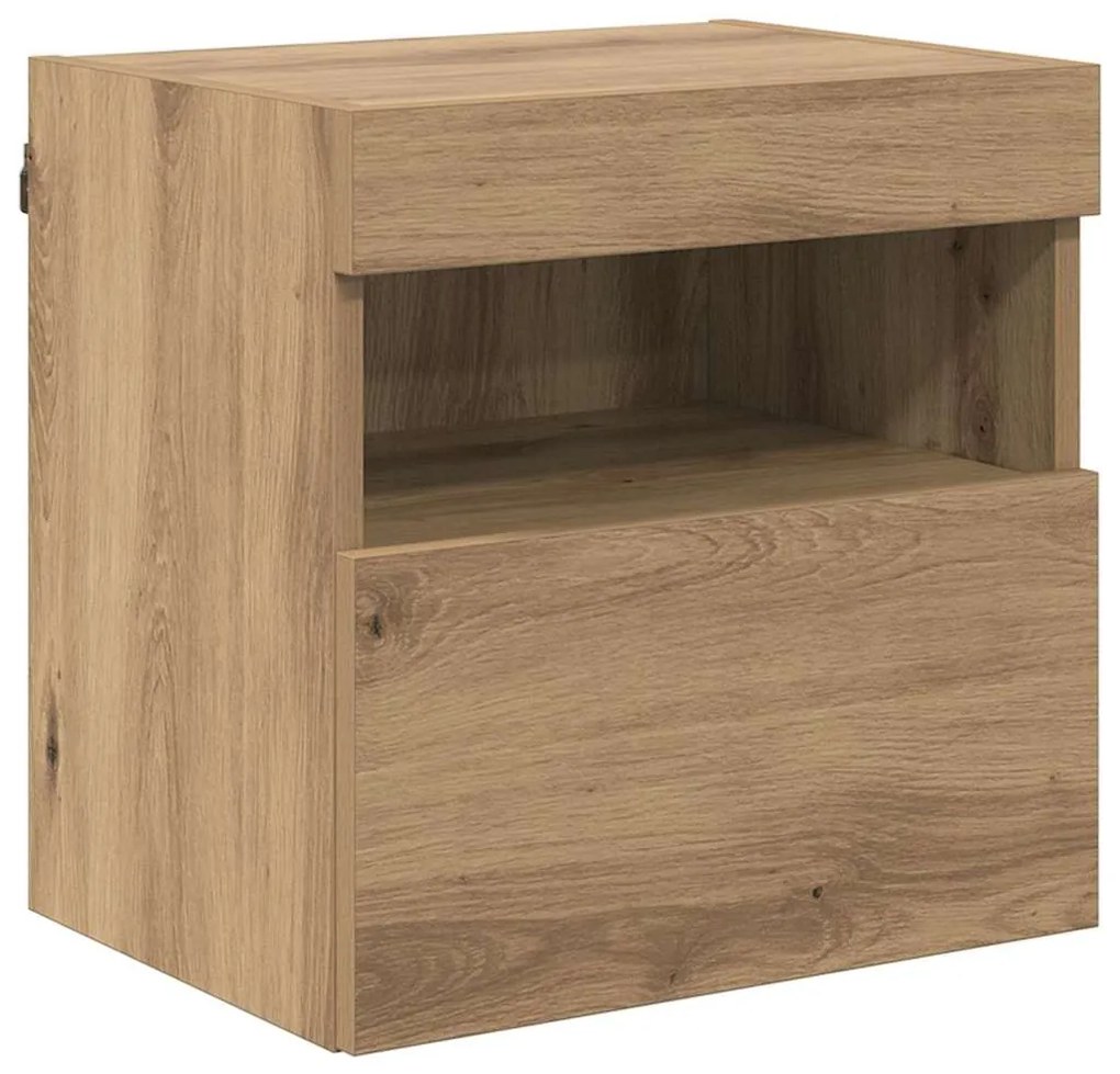 vidaXL Ντουλάπι Τηλεόρασης Τοίχου Artisan Oak 40 x 30 x 40 εκ