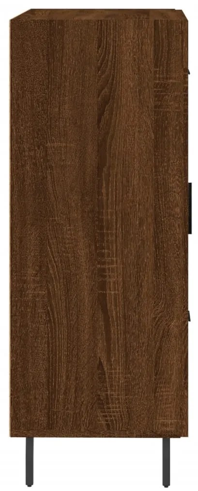 vidaXL Ντουλάπι Καφέ Δρυς 69,5 x 34 x 90 εκ. Επεξεργασμένο Ξύλο