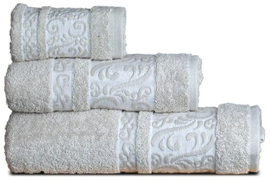 Πετσέτα Enry Crystal Sb Home Χεριών 30x50cm 100% Cotton