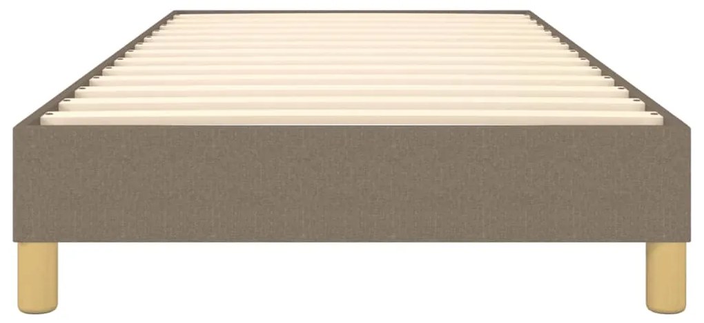 ΠΛΑΙΣΙΟ ΚΡΕΒΑΤΙΟΥ BOXSPRING TAUPE 90X190 ΕΚ. ΥΦΑΣΜΑΤΙΝΟ 3120578