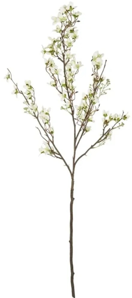Τεχνητό Λουλούδι Forsythia 21326 83cm White-Green GloboStar Ύφασμα