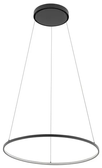 Κρεμαστό Φωτιστικό Οροφής LED 21W 4000K IP20 Μαύρο Circolo 10862 Nowodvorski 10862 Μαύρο