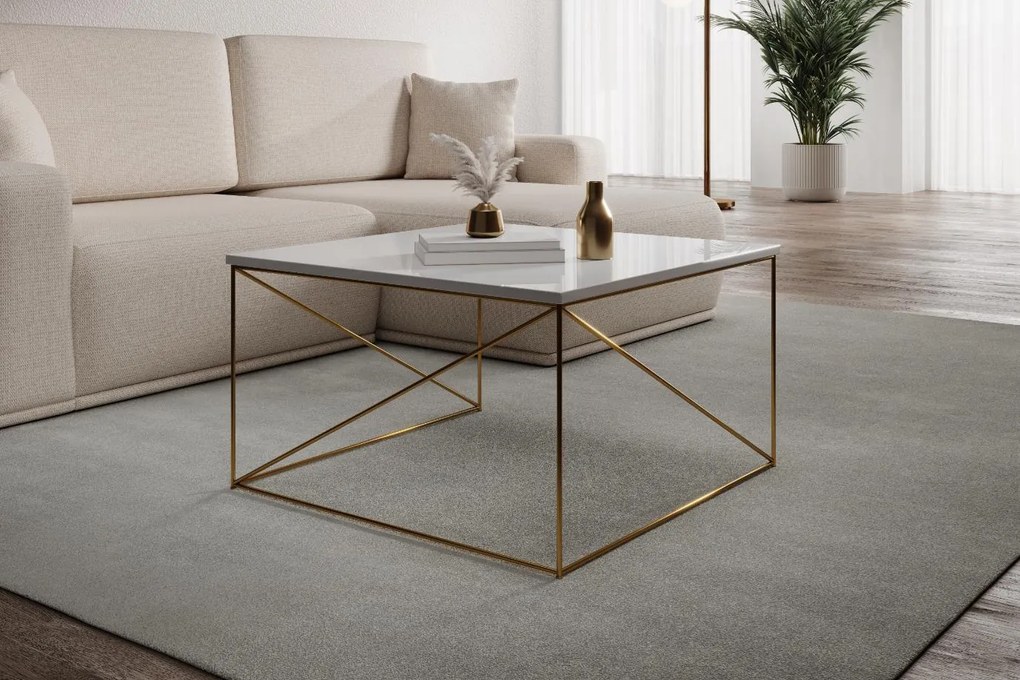 Τραπεζάκι σαλονιού Lenio-Xruso - Leuko