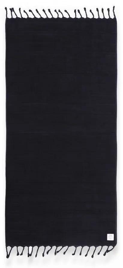 Πετσέτα Θαλάσσης - Παρεό Expression 23 Black Nef-Nef Θαλάσσης 80x160cm 100% Βαμβάκι