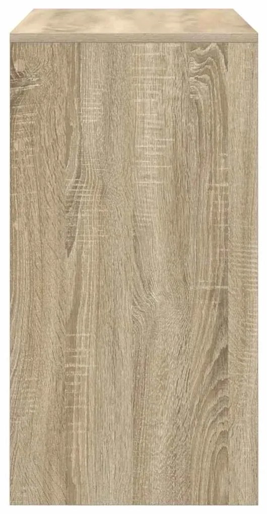 vidaXL Γραφείο Sonoma Δρυς 80 x 40 x 76 εκ. Επεξεργασμένο ξύλο