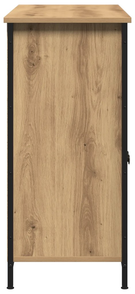 vidaXL Σαλονάκι Artisan Oak 100x35x75 cm Επεξεργασμένο ξύλο