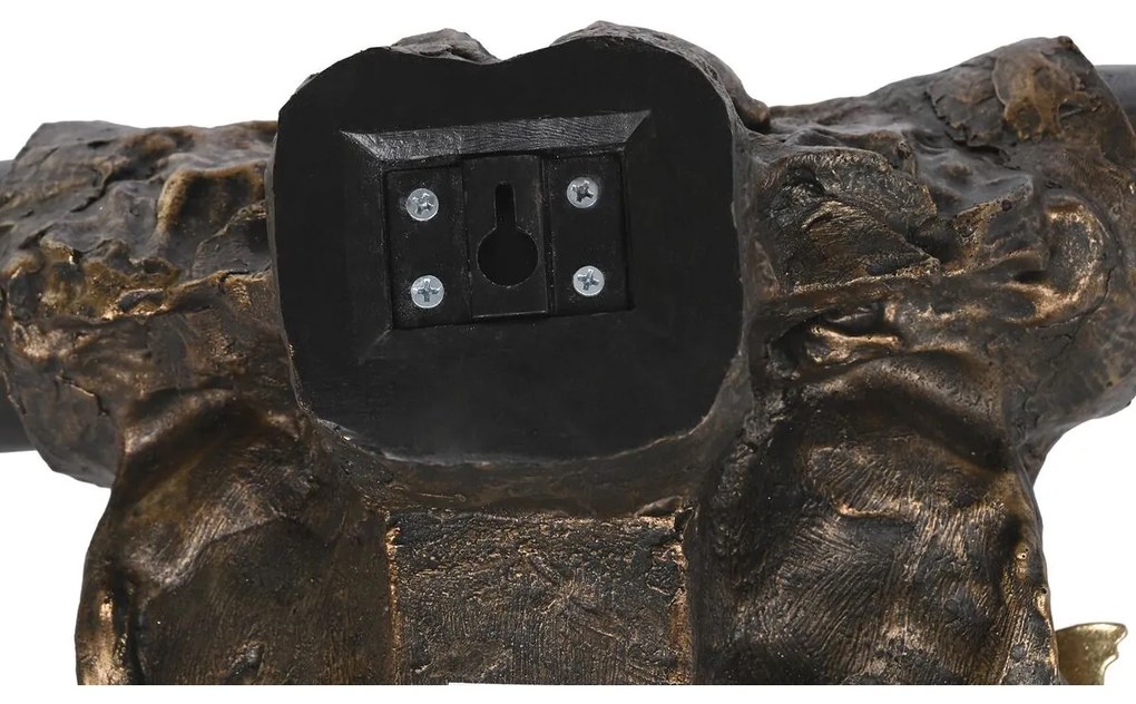 Διακοσμητική Φιγούρα DKD Home Decor Χρυσό Χαλκός Ρητίνη (93 x 25 x 68 cm)