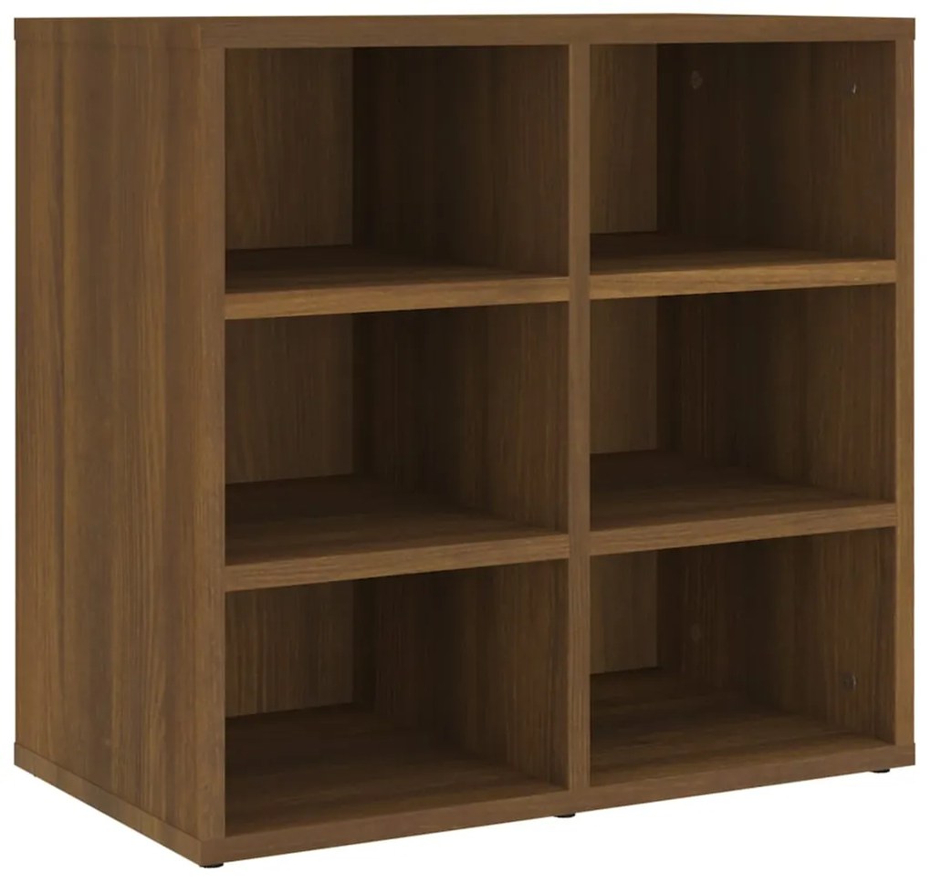 vidaXL Παπουτσοθήκη Καφέ Δρυς 52,5 x 30 x 50 εκ.