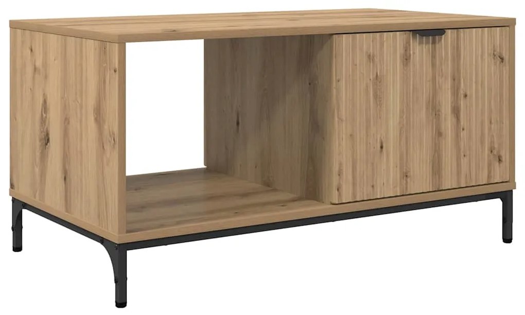 vidaXL Τραπεζάκι σαλονιού artisan δρυς 90 x 49 x 46 εκ.