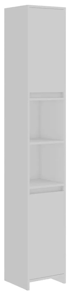 vidaXL Στήλη Μπάνιου Λευκή 30 x 30 x 183,5 εκ. από Επεξ. Ξύλο