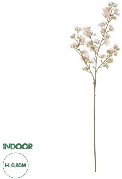 Artificial Garden PINK PEAR BLOSSOM BRANCH 21295 Τεχνητό Διακοσμητικό Κλαδί Αχλαδίας Ρόζ Y80cm Globostar-21295-Ροζ 21295