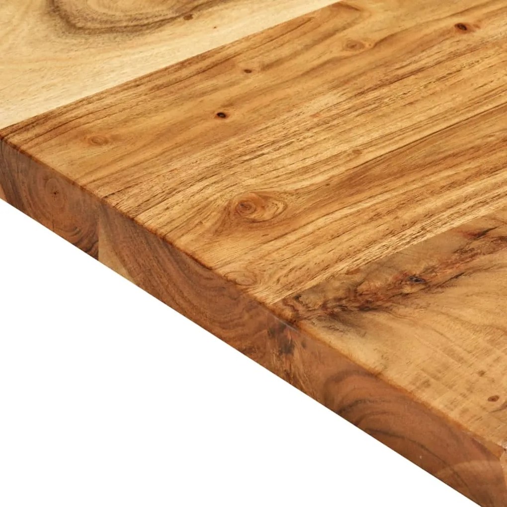 vidaXL Πάγκος Μπάνιου 140x52x3,8 εκ. από Μασίφ Ξύλο Ακακίας