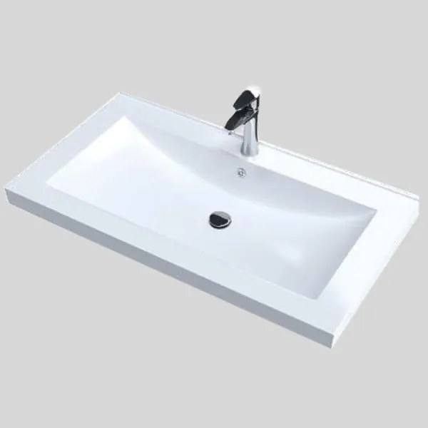 Sanitec VENGA Νιπτήρας Μπάνιου 110x50x15cm