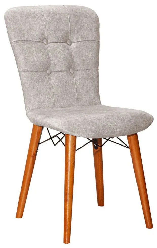 Καρέκλα Sonora I 266-000001 44x48x88cm Grey Antique