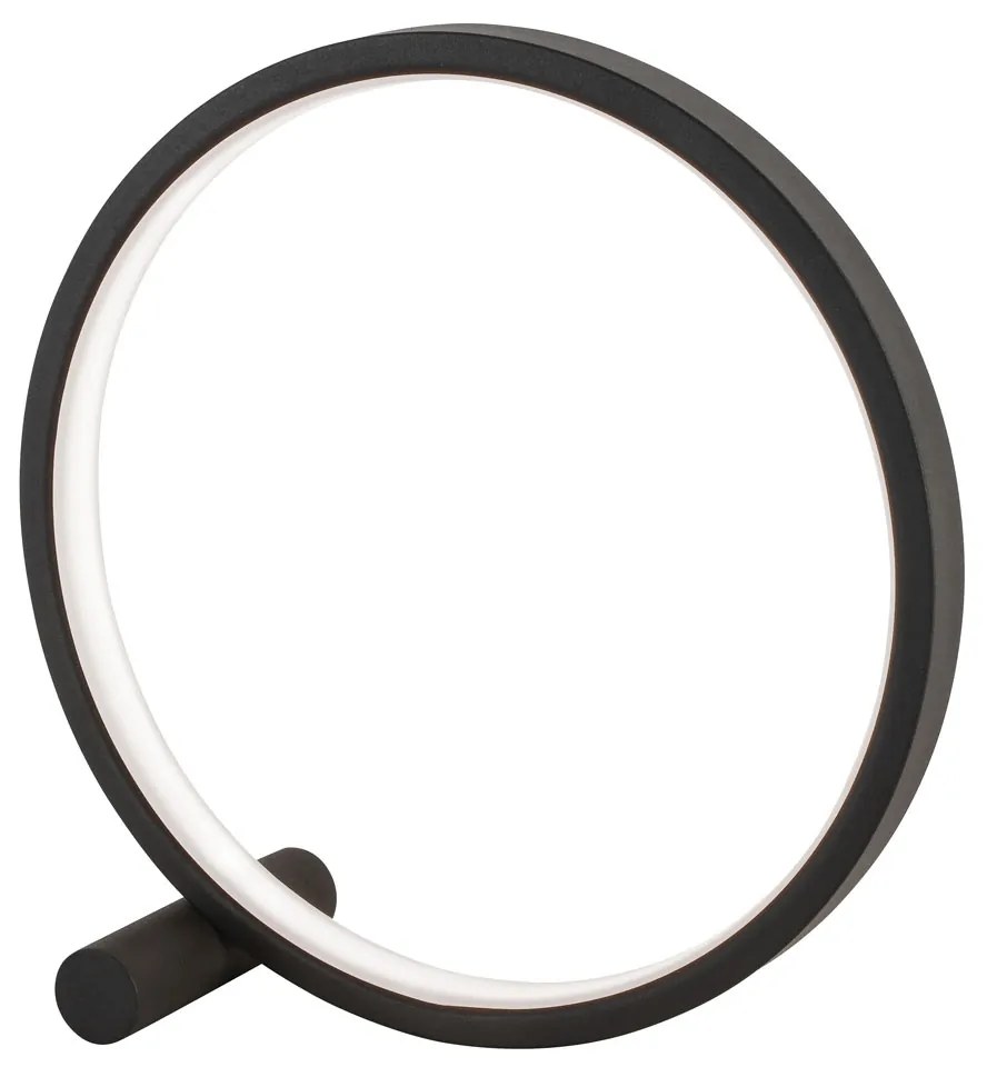 Πορτατίφ LED Viokef Circle Black 429150