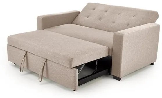 PAULINIO folding sofa color: beige