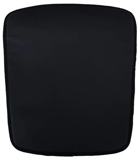Μαξιλάρι Πολυθρόνας Pu Μαύρο πάχος 1cm (FERIA)  38x45x1cm [-Μαύρο-] [-PU - PVC-] Ε5145,Μ