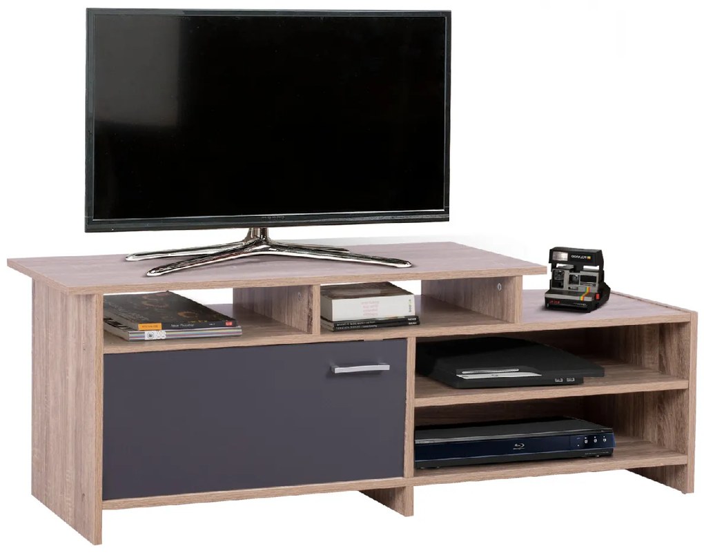 ΕΠΙΠΛΟ TV SCOTT HM8766.02 123x39,5x35,5-45,5Y εκ. SONAMA ΓΚΡΙ