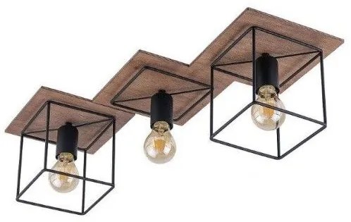 Φωτιστικό Οροφής Ξύλο Coba Antique 9043 Nowodvorski 9043 Καφέ