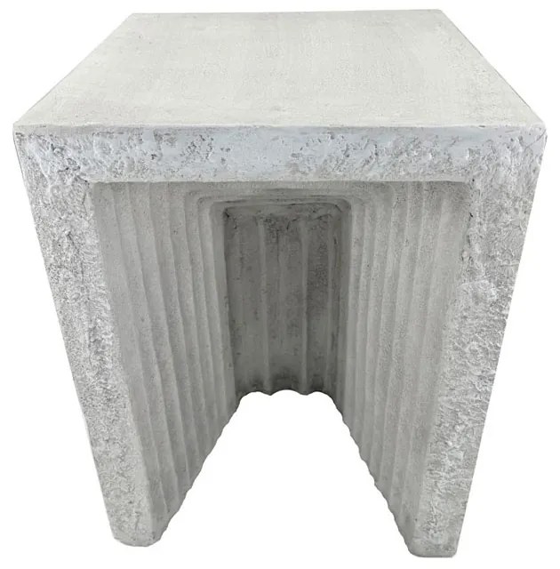 GATE SIDE TABLE CEMENT 34x34xH47cm - 04-1187