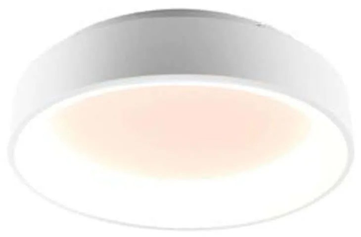 Φωτιστικό Οροφής - Πλαφονιέρα Noah LED-NOAH-PL60-BCO 60W Led Φ60cm 13cm White Luce Ambiente Design Aluminium