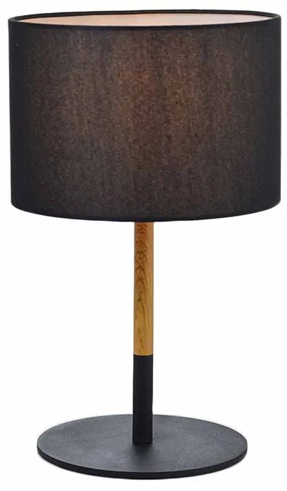 Πορτατίφ Aca Yasmine OD6508TBK Black/Wood