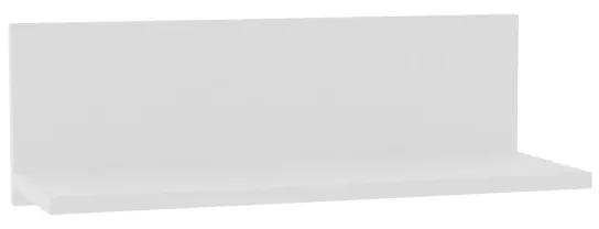 Ραφιέρα τοίχου Fane pakoworld λευκό μελαμίνης 60x21.6x19.6εκ