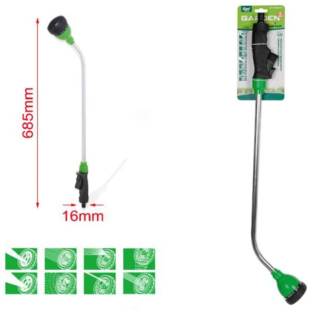 KMT Tools Εκτοξευτήρας Νερού 8 ρυθμίσεων με Κοντάρι 16x685mm 9369377 - 8 setting Water Sprayer with Pole