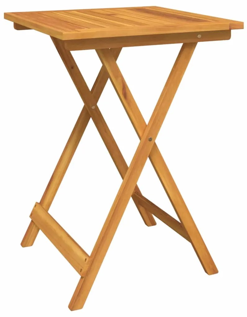 vidaXL Σετ Μπιστρό Κήπου 3 pcs Καφέ Στερεό Ξύλο Ακακίας