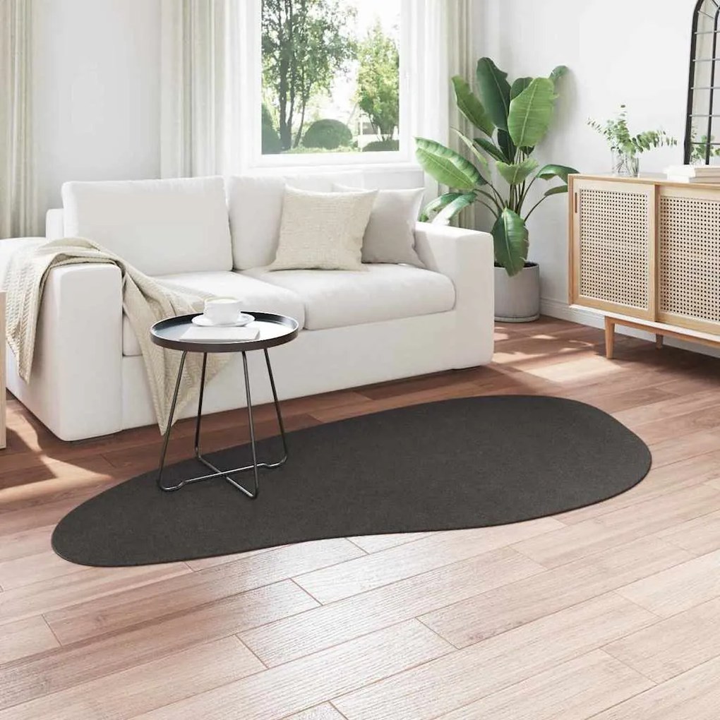 vidaXL Χαλί HUARTE Ανθρακί 100 x 200 cm Πολυεστέρας