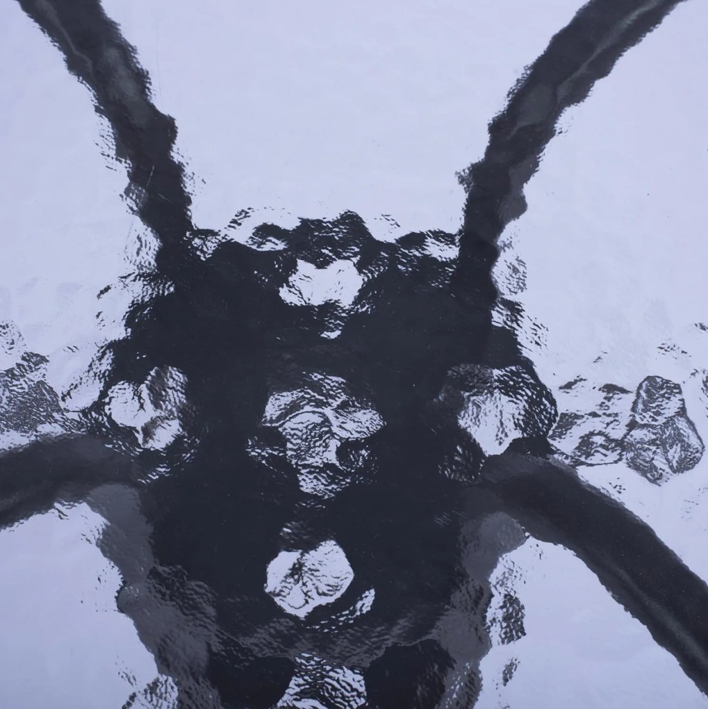 Τραπέζι LIMA Μεταλλικό Καφέ με Γυάλινη Επιφάνεια Φ70x70Υ εκ. 70x70x70 εκ.