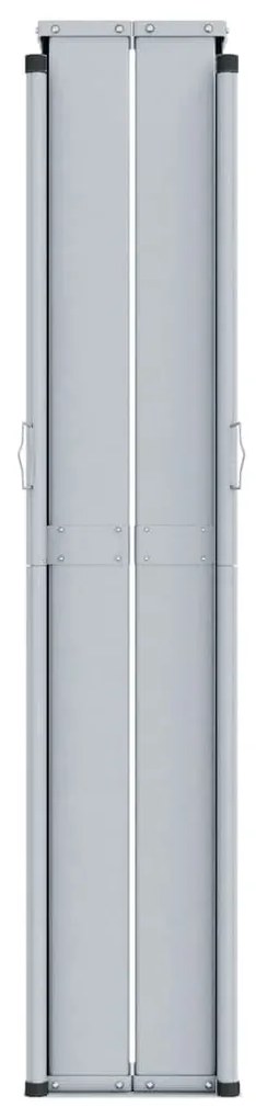vidaXL Σκίαστρο Πλαϊνό Συρόμενο Ανθρακί 140 x 1000 εκ.
