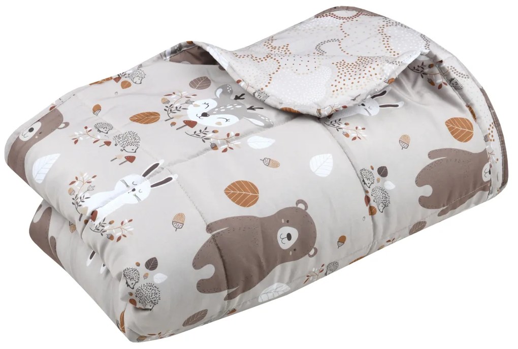 Κουβερλί Μονό (160x220) 2 Όψεων S-F Gabin Naturel P2D324001