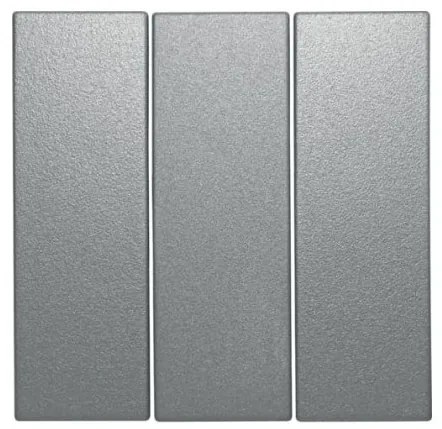 Πλακίδιο Διακόπτη Τριπλού Αλουμίνιο Ματ Berker B.7 16651404 Hager-16651404-Αλουμίνιο 16651404