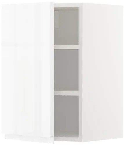 METOD ντουλάπι τοίχου με ράφια, 40x60 cm 094.640.00