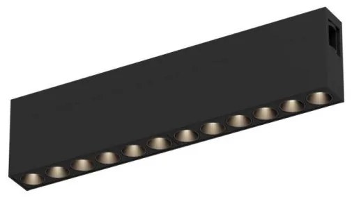 Γραμμικό Φωτιστικό LED 12W IP20 Hoop 4269100 Viokef-4269100-Μαύρο 4269100