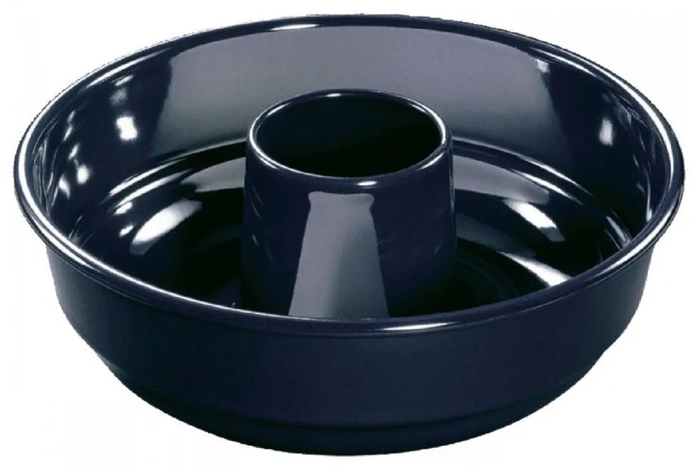 Φόρμα Κέικ Ρηχή Emaille 02372 26cm Dark Blue Dr. Oetker Ατσάλι